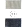 LuxaLife Filterset 2 stuks – Louis V1 – Robotstofzuiger