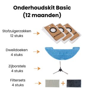 LuxaLife Onderhoudskit Plus 12 Maanden Louis V1 – Robotstofzuiger